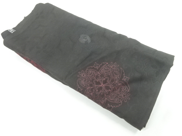 アンティーク　花模様羽織洗い張り